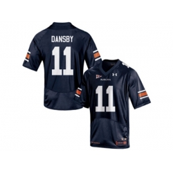 Mens Under Armour Karlos Dansby #11 Auburn Tigers College Football Jersey - Navy Blue