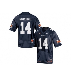 Mens Under Armour Nick Marshall #14 Auburn Tigers College Football Jersey - Navy Blue