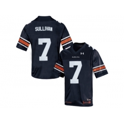 Mens Under Armour Pat Sullivan #7 Auburn Tigers College Football Throwback Jersey - Navy Blue