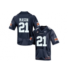 Mens Under Armour Tre Mason #21 Auburn Tigers College Football Jersey - Navy Blue