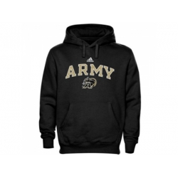 Army Black Knights Adidas In Play Pullover Hoodie Black