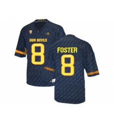Mens Arizona State Sun Devils D.J. Foster #8 College Football Jersey - Black