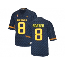 Mens Arizona State Sun Devils D.J. Foster #8 College Football Jersey - Black Mens Arizona State Sun Devils D.J. Foster #8 College Football Jersey - Black