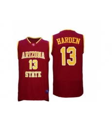 Mens Arizona State Sun Devils James Harden #13 College Basketball Jersey - Maroon
