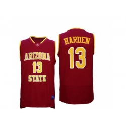 Mens Arizona State Sun Devils James Harden #13 College Basketball Jersey - Maroon Mens Arizona State Sun Devils James Harden #13 College Basketball Jersey - Maroon