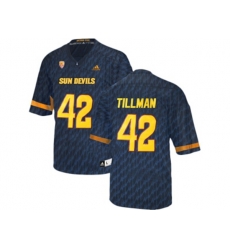 Mens Arizona State Sun Devils Pat Tillman #42 College Football Jersey - Black