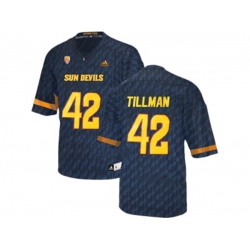 Mens Arizona State Sun Devils Pat Tillman #42 College Football Jersey - Black Mens Arizona State Sun Devils Pat Tillman #42 College Football Jersey - Black