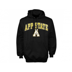 Appalachian State Mountaineers Arch Over Logo Hoodie Black Appalachian State Mountaineers Arch Over Logo Hoodie Black