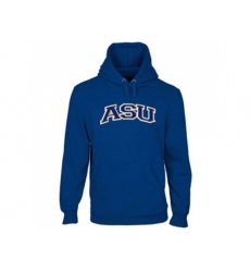 Angelo State Rams Arch Name Pullover Hoodie Royal Blue