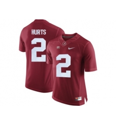2016 Alabama Crimson Tide Jalen Hurts #2 College Football Limited Jerseys - Crimson