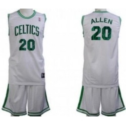 Boston Celtics #20 Allen White Suit