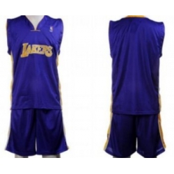 Los Angeles Lakers Blank Purple Suit