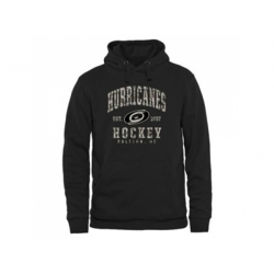 Carolina Hurricanes Black Camo Stack Pullover Hoodie