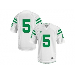 Addidas Mens Norte Dame Fighting Irish #5 Everett Golson Under The Lights College Football Jersey - White